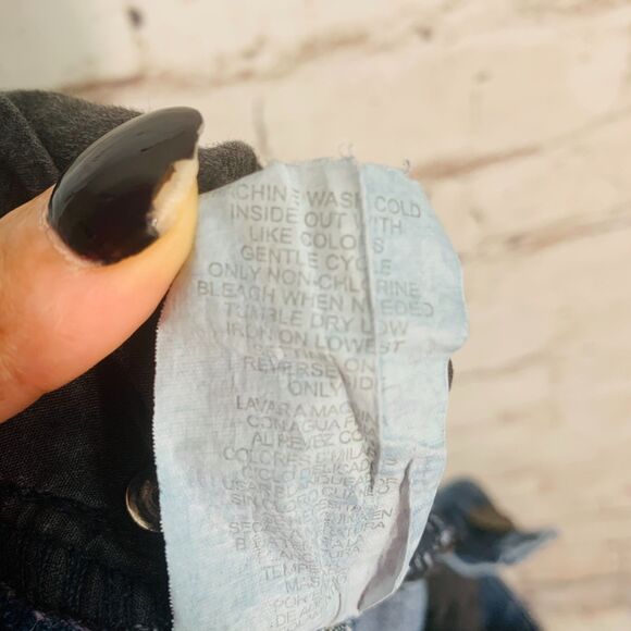 Democracy Skinny Jeans Size 14 Women’s Dark Wash Absolution Stretch Denim Pants - Picture 7 of 9